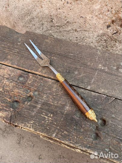 Вилка для снятия мяса с шампура