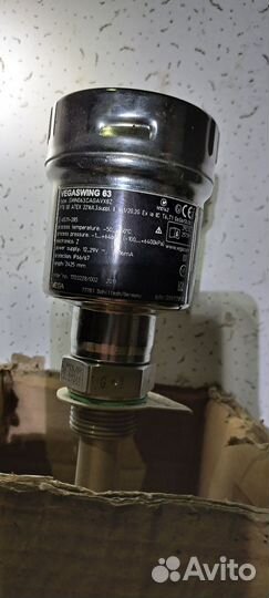 Вибрационный сигнализатор уровня Vegaswing 63