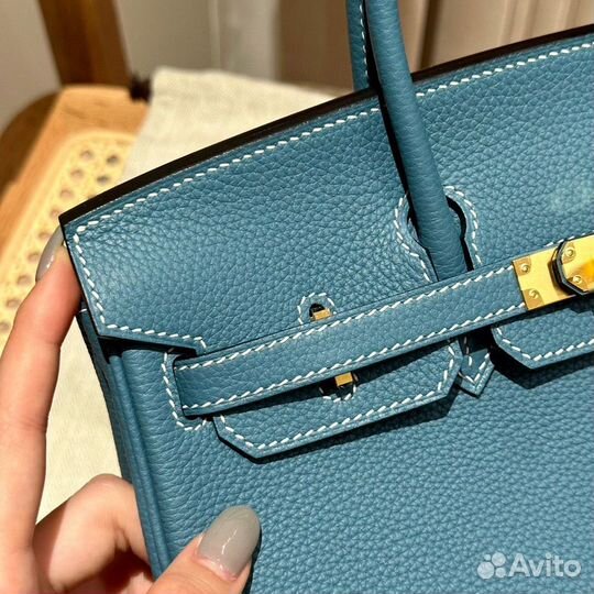 Сумка Hermes Birkin 25 см 18к Bleu Jean в наличии