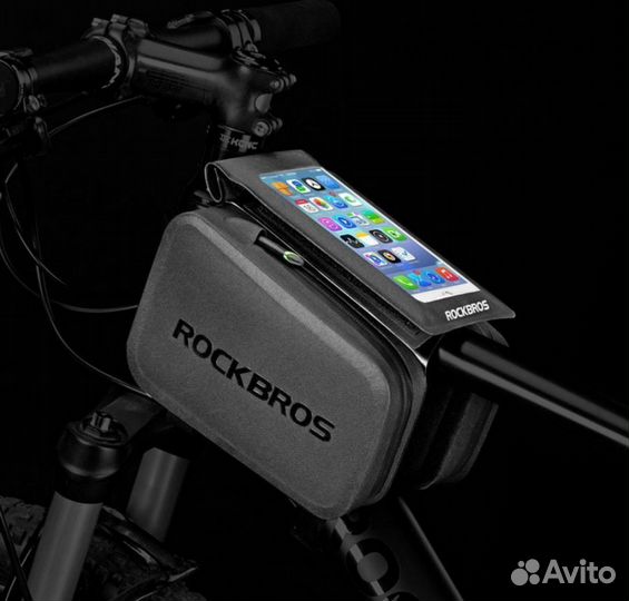 Велосумка на раму Rockbros 2 в 1 AS-006