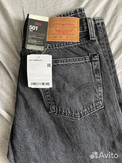 Джинсы levis 501 original fit