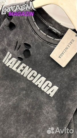 Футболка balenciaga оверсайз (новинка 2023) объявление продам