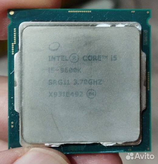 Процессор intel core i5 9600k