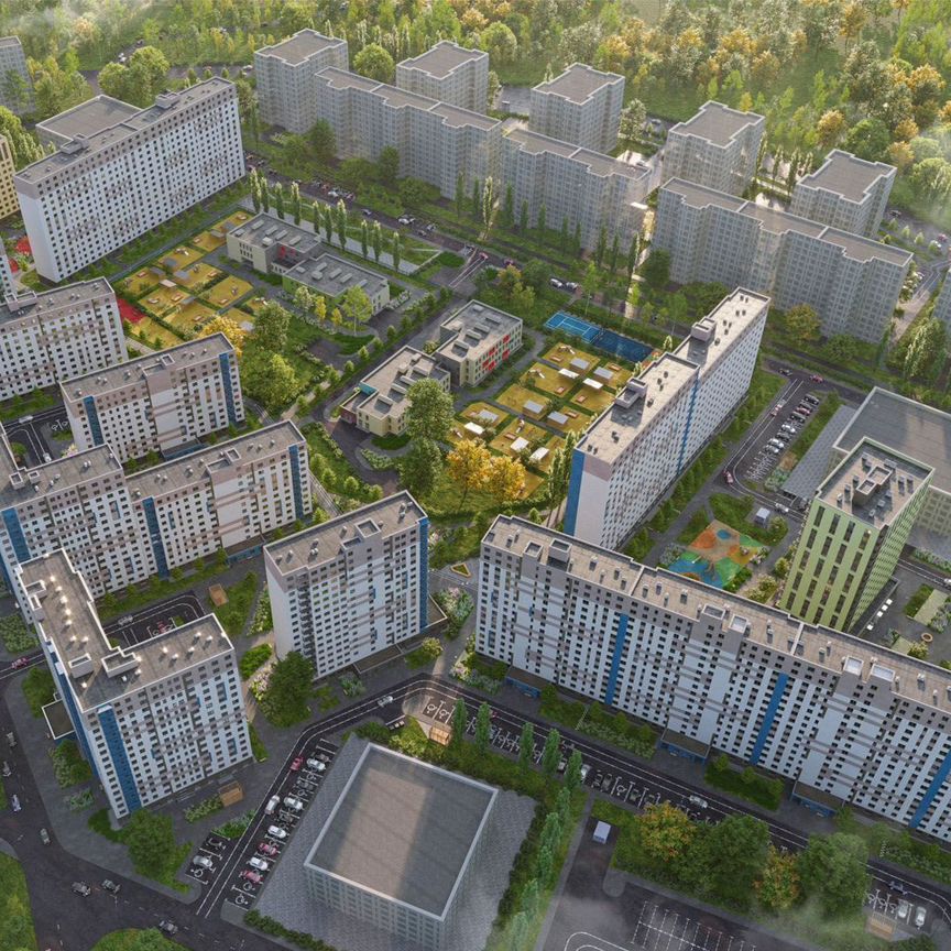 1-к. квартира, 30,1 м², 7/14 эт.