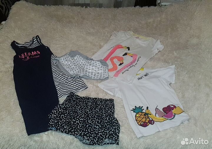 Пакет вещей для девочки