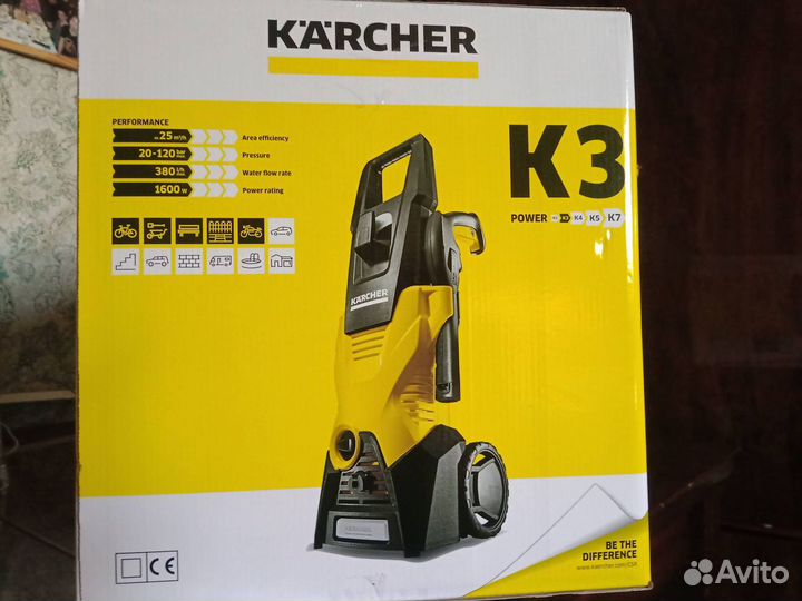 Минимойка высокого давления karcher К3