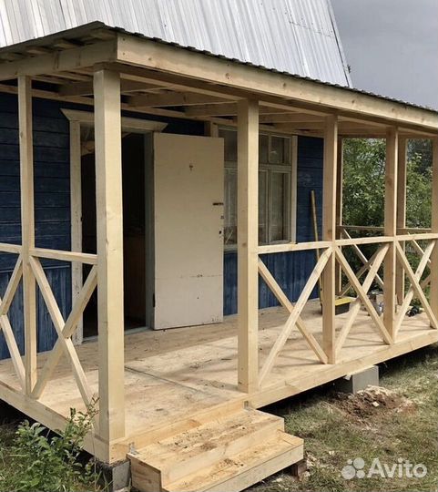 Пристройка, веранда, терраса