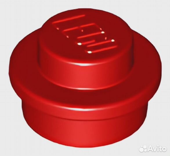 Деталь Lego 4073 Trans-clear N