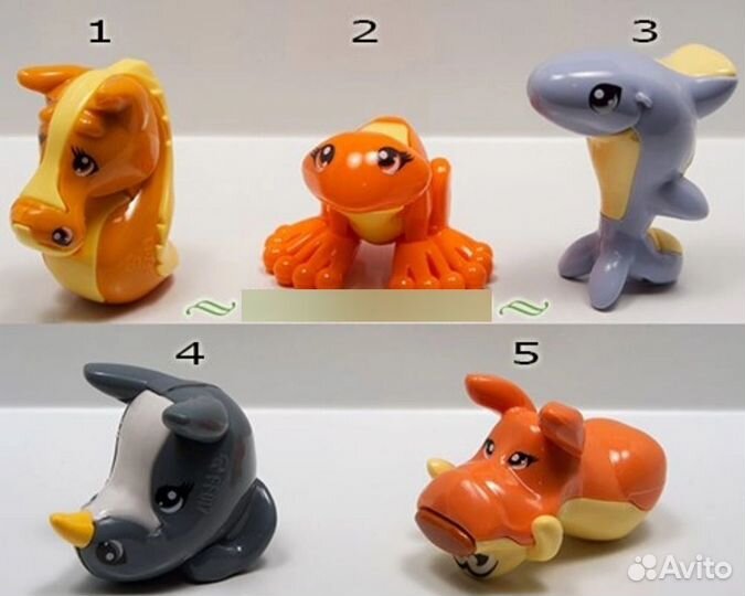 Киндер-сюрприз перевертыши у воды 2014 номер 4