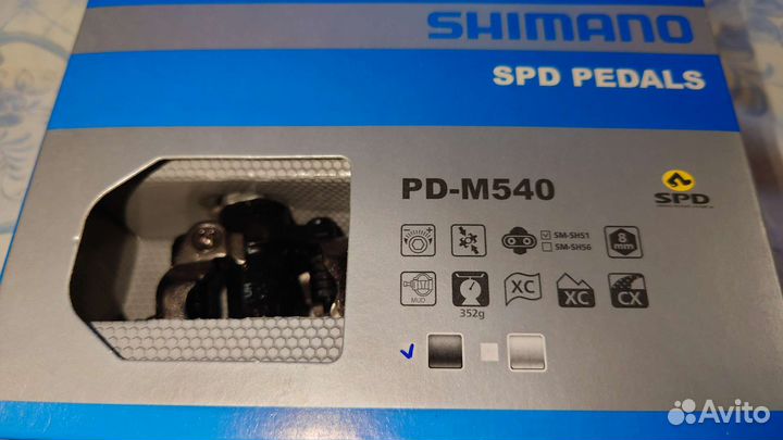 Контактные педали Shimano XTR Ultegra XT