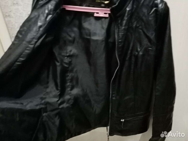 Куртка кожаная женская