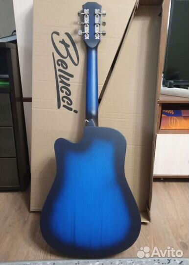 Гитара акустика новая в упаковке