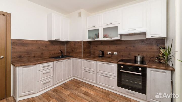 Кухня Стильная угловая и прямая