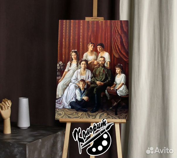 Портрет семьи Николая 2