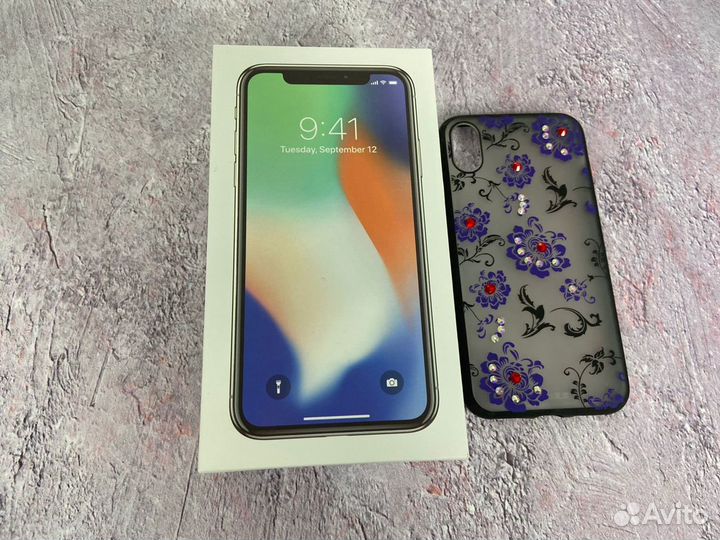 iPhone X 256 gb gray A1416