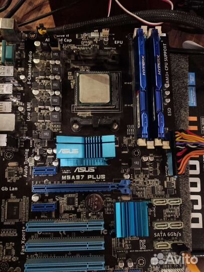 Плата asus M5A97 plus,fx6300,16 ram(сборка)