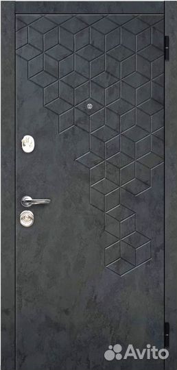 Входная Дверь Феникс Велюр белый софт