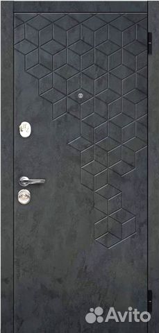 Входная Дверь Феникс Велюр белый софт