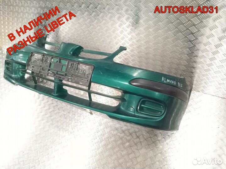 Бампер передний Nissan Almera N16 620224M540