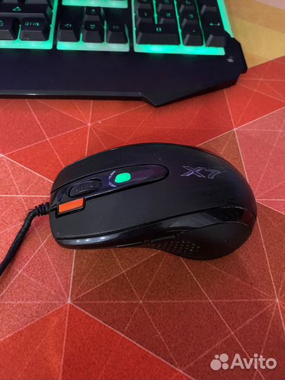 Проводная мышь A4Tech x7 (710BK)