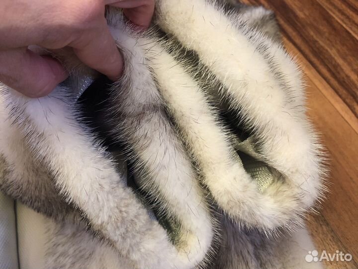 Шуба норка 44