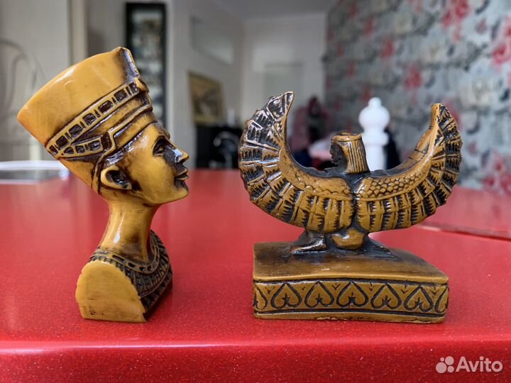 Символы Египта 2 скульптуры 6,7 см