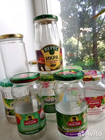 Банка стеклянная(винтовая)