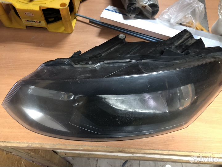 Передние фары на volkswagen polo