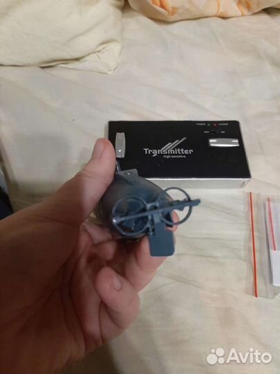 Маленькая подводная лодка на радиоуправлении