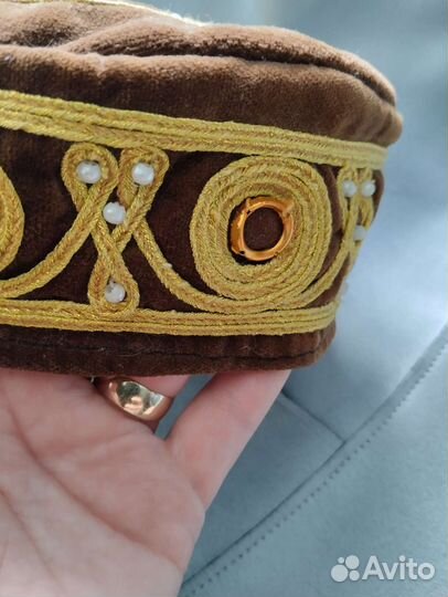 Тюбетейка(праздничная).Привезена из Турции