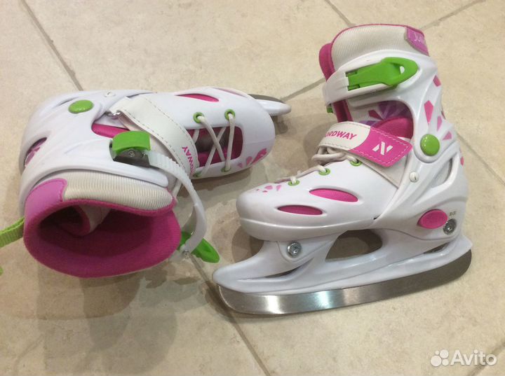 Коньки детские раздвижные Nordway 30-33