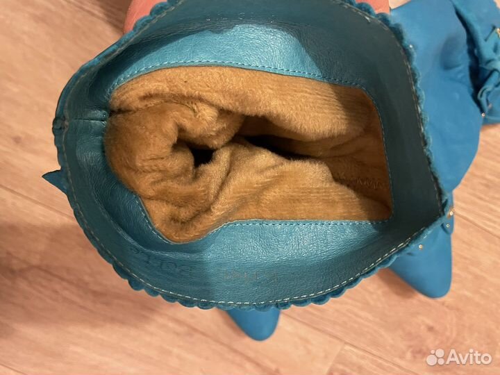 Сапоги натуральная кожа