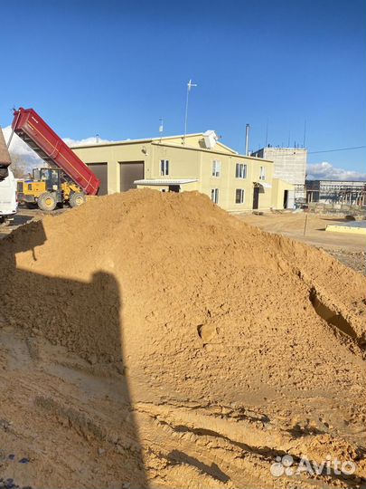 Песок карьерный