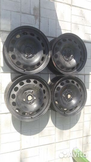 Штампованные диски r16 5*112 57.1 VAG