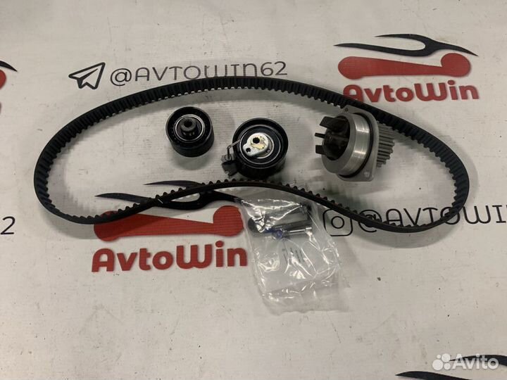 Комплект ремня грм с помпой peugeot 1,6