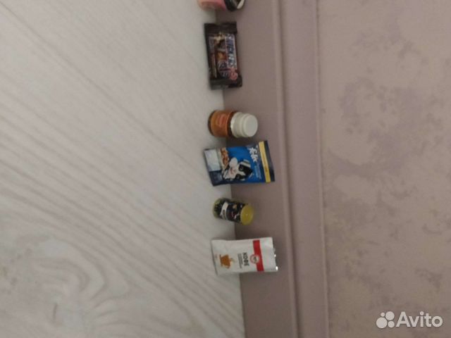 Игрушки продукты и средства гигиены