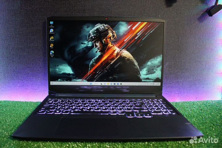 Игровой Lenovo Gaming 3 Ryzen 5/RTX 3050 Ti/8G
