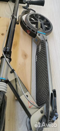 Самокат oxelo susp 200mm чёрный