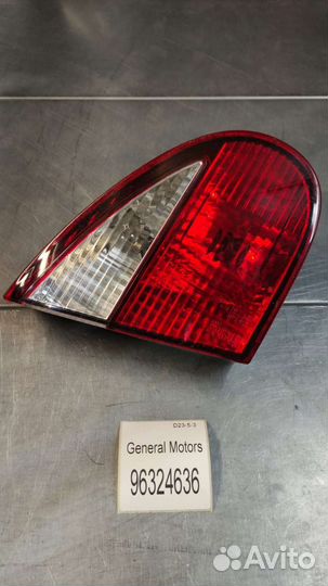 Фонарь задний левый внутренний (в крышку)