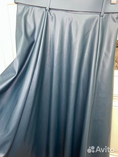 Кожаная юбка