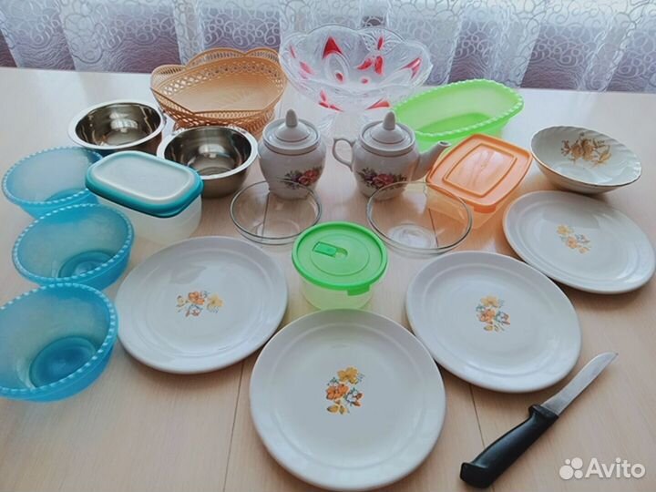 Посуда разная