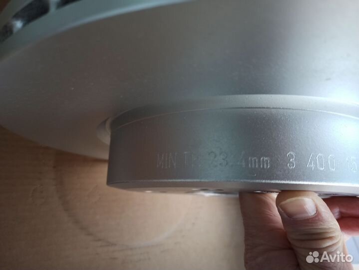 Диск тормозной передний BMW X3 E83 X3 E83 LCI