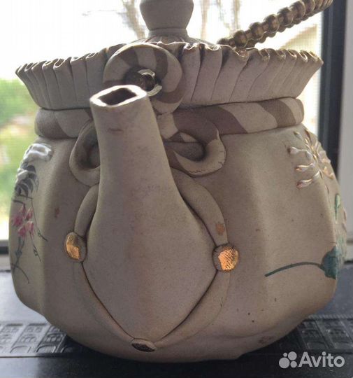 Чайник,Япония, керамика банко, 1850-1900гг