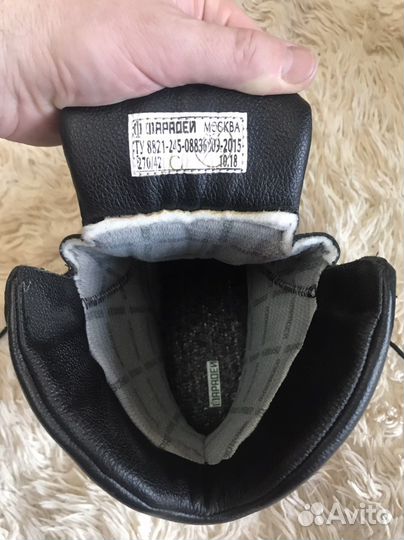 Берцы фарадей мод. 792 спн