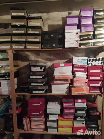 Женская обувь, товарные остатки