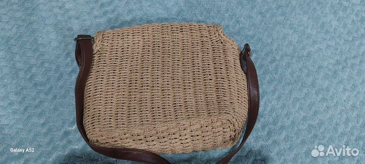 Соломенная сумка