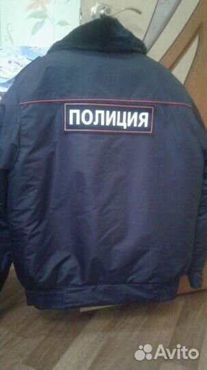 Полицейская зимняя куртка, мужская