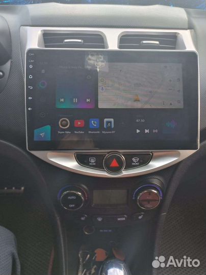 Магнитола Hyundai Solaris 2010-2016/10 дюймов