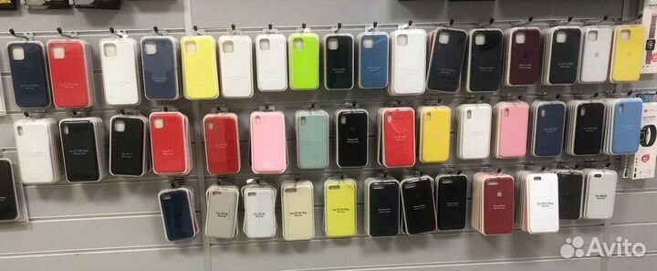 Чехлы silicon case для iPhone 6s-12pro max лот