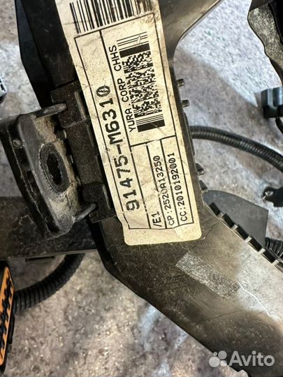 Проводка двигателя Kia Cerato 4 BD GT хэтчбек G4FJ